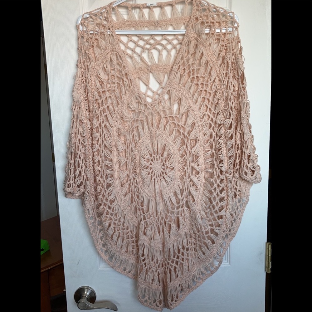 Cute crochet coverup